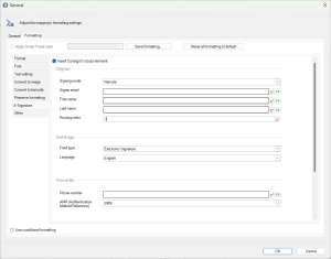 ConsignO Cloud element addedto a flow